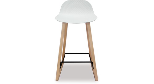 Net Barstool - White
